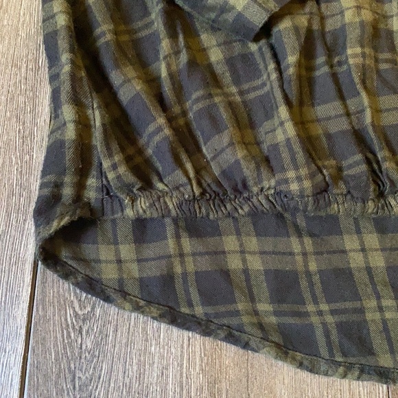 Green Plaid Flannel - Picture 3 of 3